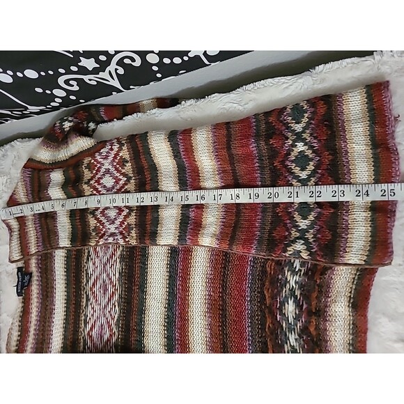 Boston Proper Open Cardigan Sweater Womens Small Alpaca Wool Blend Fall Winter - Picture 12 of 12